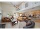 Bright living room with high ceilings and an open floor plan at 8280 Ibis St, Sarasota, FL 34241