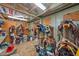 Cluttered storage area for equestrian equipment and supplies at 8280 Ibis St, Sarasota, FL 34241