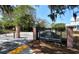 Welcoming entrance to Robinson Preserve featuring brick pillars and wrought iron gates, hinting at natural beauty at 9238 13Th Avenue Nw Cir, Bradenton, FL 34209