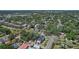 Bird's-eye view showcasing property near waterway and golf course, surrounded by lush greenery in established neighborhood at 322 35Th Ne Ave, St Petersburg, FL 33704