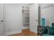 Walk-in closet with built-in shelving for organization and storage at 322 35Th Ne Ave, St Petersburg, FL 33704