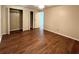 Spacious bedroom with wood floors and ample closet space at 3221 Sweet Bay Ter, Sarasota, FL 34237