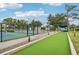 A fun bocce court area, next to the pickle ball court, for outdoor recreation and friendly competition at 338 Indian Key Way # 111, Englewood, FL 34223