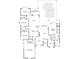 Detailed floor plan showcasing the layout of this home including the pool and primary bedroom at 3847 Little Country Rd, Parrish, FL 34219