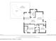 Detailed floor plan featuring three bedrooms, a kitchen, living room, dining room and patio with pool at 440 Redwood Rd, Venice, FL 34293