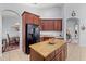 Well-equipped kitchen with black appliances and plenty of cabinet space at 6532 Coopers Hawk Ct, Lakewood Ranch, FL 34202