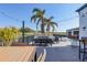 Relaxing patio with comfortable seating areas, and scenic golf course views at 7441 Myrica Dr, Sarasota, FL 34241