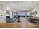 Open floor plan with living room, dining area, and views of the water at 8155 Midnight Pass Rd, Sarasota, FL 34242