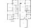Detailed floor plan showcasing the layout of the first and second floors of the home at 8355 Velda Trl, Sarasota, FL 34241