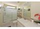 Clean bathroom with a shower, vanity, and good natural lighting at 8404 Imperial Cir # 8404, Palmetto, FL 34221