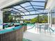 Relaxing pool patio with comfortable seating, ideal for outdoor enjoyment at 8687 Woodbriar Dr, Sarasota, FL 34238