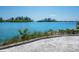 Stunning water views overlooking serene bay featuring lush landscaping and a concrete seawall at 894 Freeling Dr, Sarasota, FL 34242