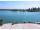 Panoramic waterfront view featuring scenic bay and lush tropical landscaping, enhancing the natural beauty at 894 Freeling Dr, Sarasota, FL 34242