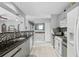 Modern kitchen equipped with stainless steel appliances, stylish countertops, and ample cabinet space for storage at 1108 65Th W Ave, Bradenton, FL 34207