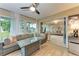 Bright sunroom offering seamless indoor outdoor living at 1520 Lakeside Way # 147, Sarasota, FL 34232