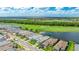 An aerial view of the home and neighborhood at 15722 San Lazzaro Ave, Lakewood Ranch, FL 34211