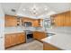 Well-lit kitchen features stainless steel appliances, white subway tile, and granite countertops at 234 85Th St, Holmes Beach, FL 34217