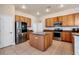 Well-equipped kitchen boasting an island, modern appliances, and plenty of storage at 24017 Peppercorn Rd, Punta Gorda, FL 33955