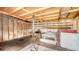 Interior view of a shed showing ample storage with chairs and work table at 275 Burke Rd, Venice, FL 34293