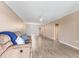 Spacious living room featuring modern wood flooring and a comfortable couch at 3204 Lake Bayshore Dr # 407, Bradenton, FL 34205