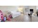 Comfortable bedroom with plenty of space and natural light. Offers a clean, calming color scheme at 4010 Lindever Ln, Palmetto, FL 34221