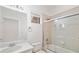 Well-lit bathroom with shower-tub combo, and sink with vanity at 4225 Overture Cir, Bradenton, FL 34209