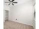 Carpeted bedroom featuring neutral walls, large closet, and a window with blinds at 4225 Overture Cir, Bradenton, FL 34209