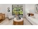 Relaxing living room featuring a sliding glass door with view of the outdoors and comfortable seating at 4225 Overture Cir, Bradenton, FL 34209