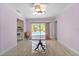 Dining room area with a view of the pool at 6217 Goldfinch St, Sarasota, FL 34241