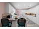 Kitchen featuring white cabinets and granite countertops at 6217 Goldfinch St, Sarasota, FL 34241