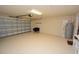 Spacious two car garage with room for storage and includes a water heater at 6740 Willowshire Way, Bradenton, FL 34212