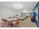 Spacious living area with open floor plan, seamlessly connecting the dining and living spaces at 707 S Gulfstream Ave # 501, Sarasota, FL 34236