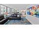Open concept living room and kitchen area with modern décor at 707 S Gulfstream Ave # 501, Sarasota, FL 34236