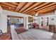 Bright and spacious living room with wood-look flooring and an open layout at 1156 Lemon Bay Dr, Venice, FL 34293