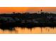 Waterfront sunset view at 1280 Dolphin Bay Way # 503, Sarasota, FL 34242