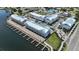 New waterfront condos featuring private boat docks and coastal architecture in a desirable community at 1617 Sea Haven Dr # 501, Punta Gorda, FL 33950