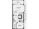 Floorplan of a home's second floor including the kitchen, great room, and two bedrooms at 1617 Sea Haven Dr # 501, Punta Gorda, FL 33950