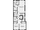 Floorplan of home showcasing primary suite, two bedrooms, laundry, and two bathrooms at 1617 Sea Haven Dr # 501, Punta Gorda, FL 33950