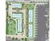 Community aerial showing building, docks, pool, and dog park at 1617 Sea Haven Dr # 502, Punta Gorda, FL 33950