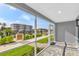 Enjoy the beautiful view from this enclosed patio with brick floors and sliding glass doors at 1617 Sea Haven Dr # 502, Punta Gorda, FL 33950