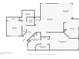 Detailed floor plan showcasing the layout of the single-story home at 1712 Starling Dr # 101, Sarasota, FL 34231