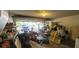 Garage providing ample space for vehicle storage and organization with abundant natural light and access at 1810 Rudder Dr, Valrico, FL 33594