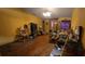 A view into the living room showcasing an open layout with potential for various furniture arrangements at 1810 Rudder Dr, Valrico, FL 33594