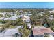 Wide aerial shot of the neighborhood and surrounding community at 216 Archer Way, Anna Maria, FL 34216