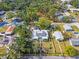 Wide aerial shot of a residential area, featuring a home with traditional architectural design at 2326 2Nd E Ave, Bradenton, FL 34208