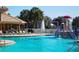 Gathering-friendly pool area with splash zone and ample seating for a relaxing day outdoors at 244 Dove Trl, Bradenton, FL 34212