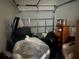 Garage interior used for storage at 3938 Yellowstone Cir, Sarasota, FL 34233