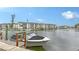 Beautiful waterfront condo community featuring boat docks and stunning water views at 4350 Chatham Dr # E-105, Longboat Key, FL 34228