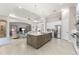 Spacious kitchen with a large center island, stainless steel appliances and an open floorplan at 5637 Arnie Loop, Bradenton, FL 34211
