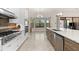 Bright kitchen with stainless steel appliances and a bay window eating nook at 5637 Arnie Loop, Bradenton, FL 34211